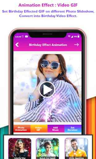 Birthday Photo Effect Video Maker With Music 1