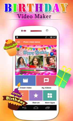 Birthday Video Maker with Music 1