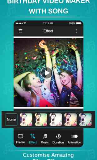 Birthday Video Maker with Song 3