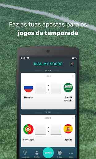 Bolão Estaduais 2020 | Kiss my Score 2