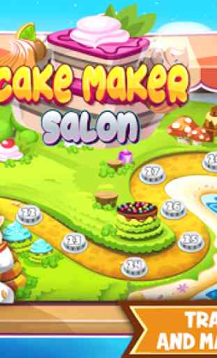 Cake Maker Salon: Bakery Story 2