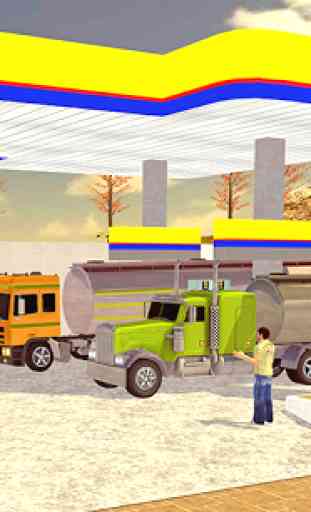 Camião petroleiro caminhão- motorista transportado 4
