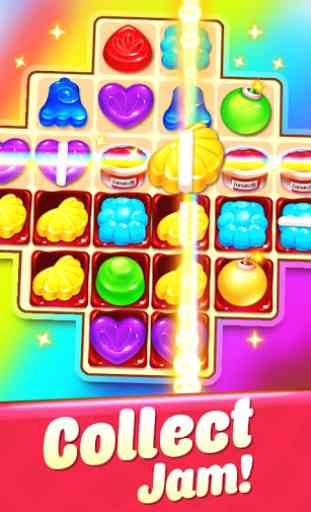 Candy Smash - 2020 Match 3 Puzzle Jogo grátis 3