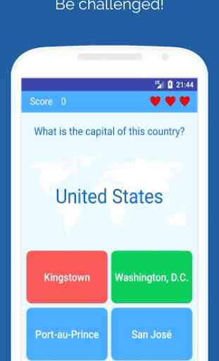 Capitals of the countries - Quiz 2