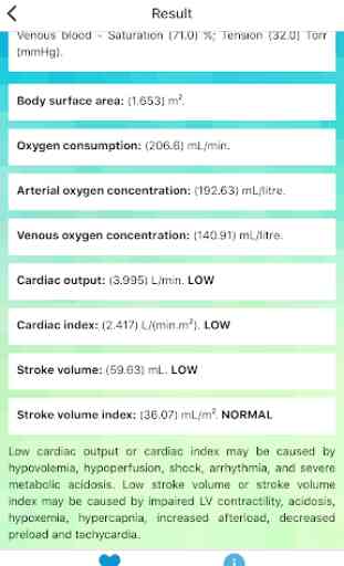 Cardiac Output and Stroke Volume Calculator Pro 3