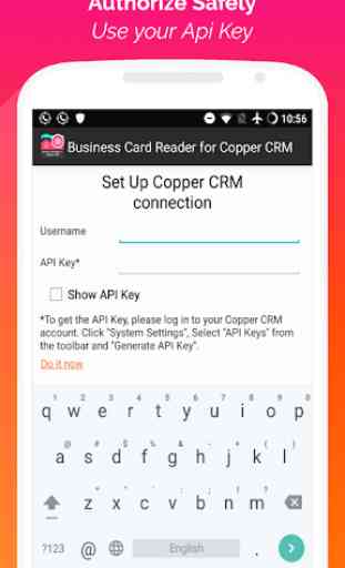 Copper CRM Business Card Reader 2