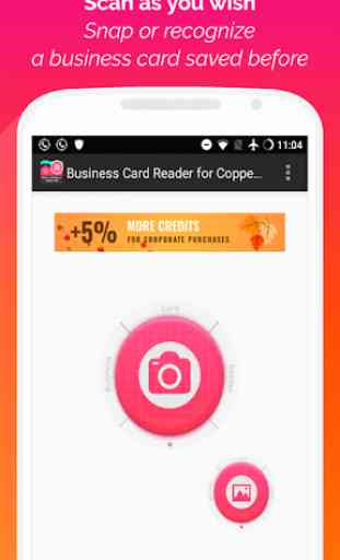 Copper CRM Business Card Reader 4