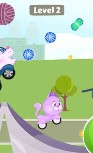 Crianças Jogo de corrida de carros -Beepzz Gato  3