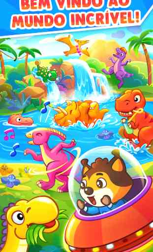 Dinossauros - Jogos para Bebês 3 4 anos 1