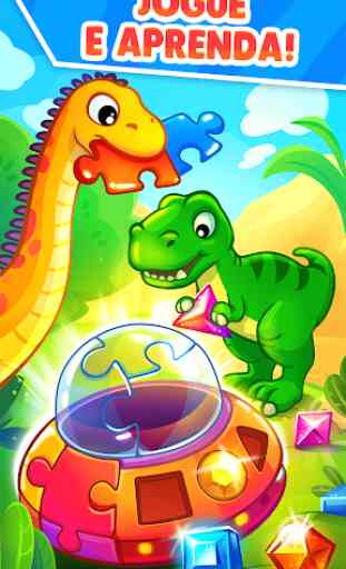 Dinossauros - Jogos para Bebês 3 4 anos 2