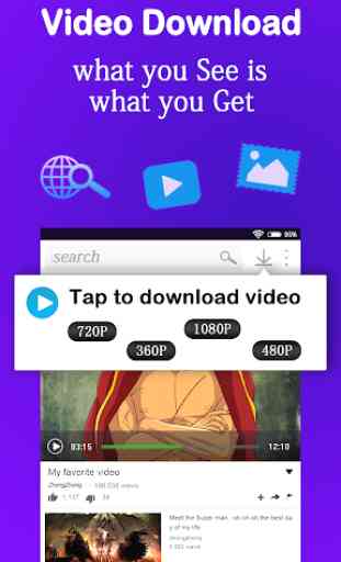 Download rápido de vídeo, Privacidade 2