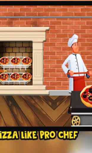Entrega de fábrica de pizza: jogo de culinária 3