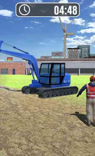 Excavator Simulator Digging - Construction Games 3