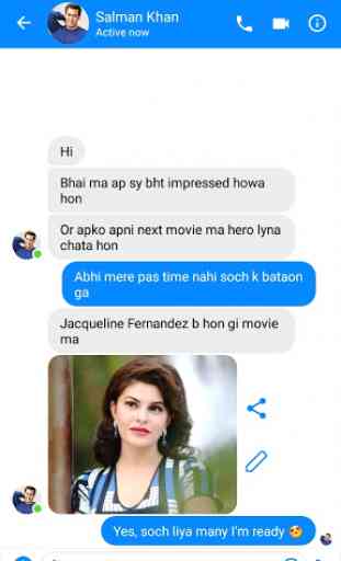 Fake Chat Conversation for messenger 4