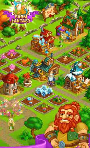 Farm Fantasy: Feliz Dia Mágico e Cidade Mágica 1