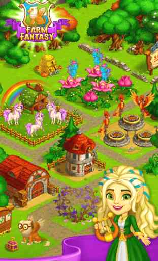 Farm Fantasy: Feliz Dia Mágico e Cidade Mágica 2