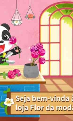 Flor da moda da Pequena Panda 1