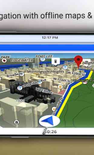Free GPS Offline Maps, navegação ao vivo, direções 3