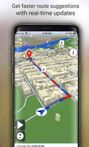 Free GPS Offline Maps, navegação ao vivo, direções 4