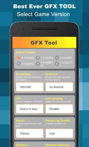 GFX Tool For PUB-G (No Lagging, No Ban) 1