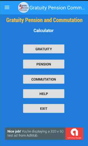 Gratuity Pension Calculator 2