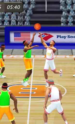 Greve de basquete 2019: Jogar Slam Basketball Dunk 2
