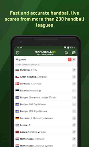 Handball24 - live scores 1