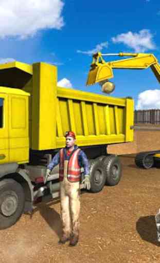Heavy Excavator Construction Sim 2018 4