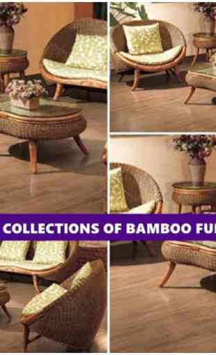 Idéia de móveis de bambu 4