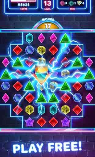 Jewels Quest 2 - Glowing Match 3 3