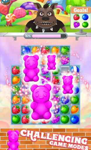 jogos candy bears - jogo de doces 1