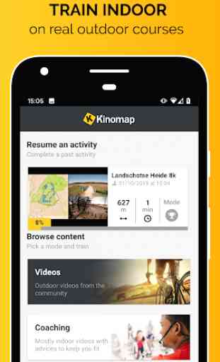 Kinomap - Indoor training videos 1