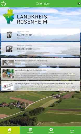 Landkreis Rosenheim Abfall-App 1