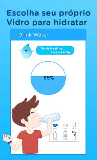 Lembrete de bebida de água diariamente: Rastreador 2