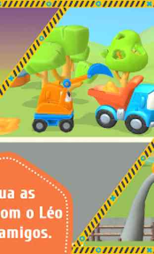 Léo e os veículos:   jogos educativos de carros 3