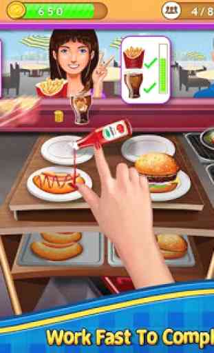 louco jogo hambúrguer cozinhar: histórias de chef 1