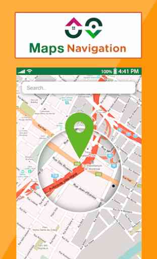 Mapas e indicações GPS Navigator Offline 1