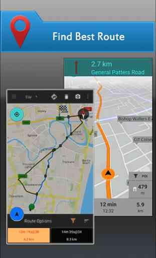 Mapas off-line gratuitos e navegação por GPS para 2