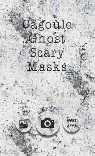 Máscaras assustadores cagoule ghost 1