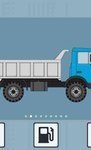 Mini Trucker - 2D offroad truck simulator 1