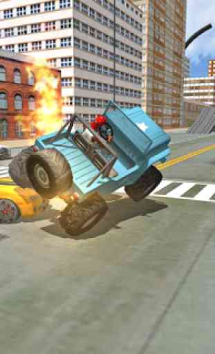 Monster Truck Stunts Driving Simulator 4