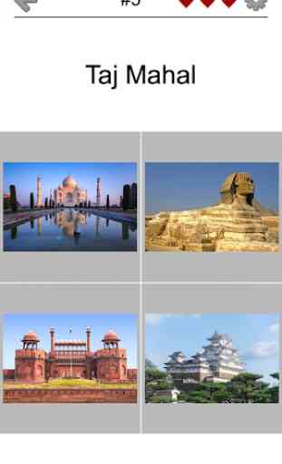 Monumentos famosos do mundo - O quiz dos lugares 2