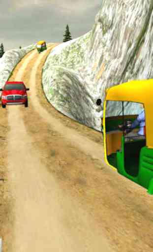 Mountain Auto Tuk Tuk Rickshaw : New Games 2020 3