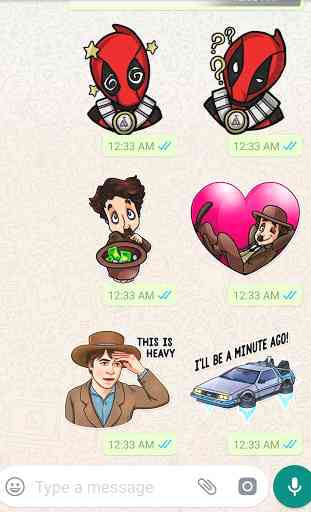 Movies Stickers for Whatsap WAStickerApp 1