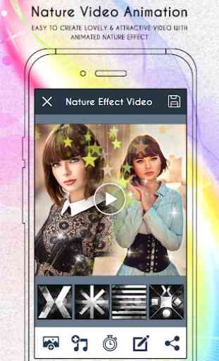 Nature Effect Photo Video Maker - Photo Animation 4