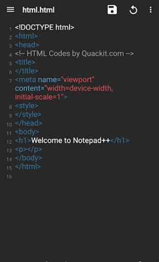 Notepad Plus Code Editor for HTML CSS JavaScript 2