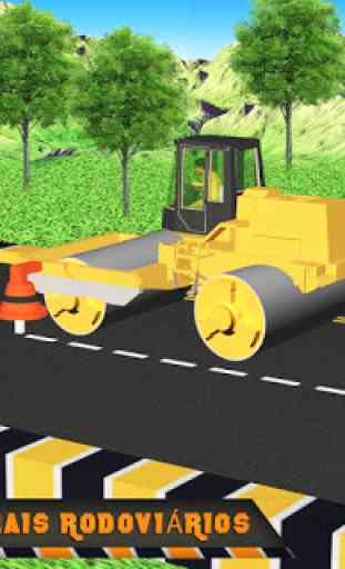 Novo construção estrada simulador 1