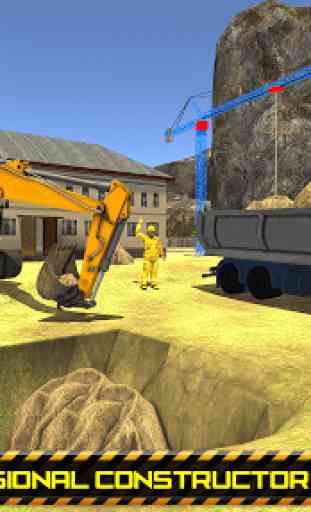 Off Road Excavator Simulator: Escavadeira 4