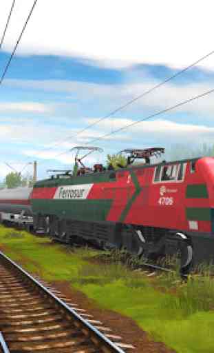 Oil Train Driving Games: Train Sim Games 3