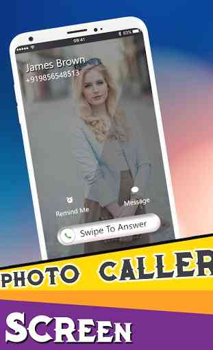 Photo caller Screen – HD Photo Caller ID 2